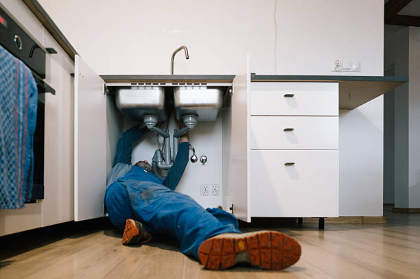 Professional Plumbing technician working in Weston, NJ